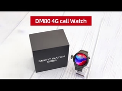 DM80 Orang Tua Smart Watch Baterai 1000mah Kesehatan Pemantauan Smartwatch OEM ODM