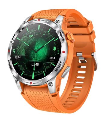 NX18 Pro Outdoor sport Smart Watch AMOLED Screen Kompas GPS Tracker Baterai 400mAh