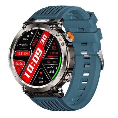 HT30 Multisport Smart Watch BT Call Voice Assistant Smartwatch Dengan Baterai Besar 600mAh