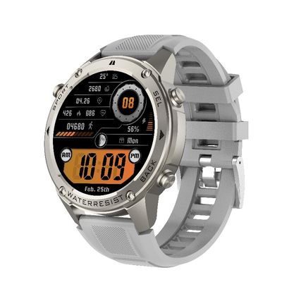 AMOLED Sport GPS Smartwatch DM56 L1+L5 Dual Frekuensi 5ATM Waterproof Compass Smart Watch