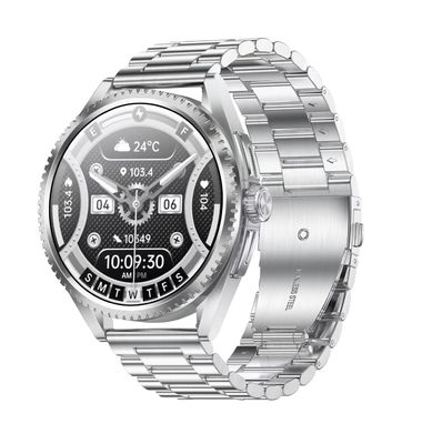 CF52 Pria Olahraga Smart Watch Outdoor Lampu senter 1,75 