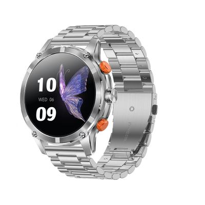 CF55 Pria Smart Watch layar 1,7 inci Pelacak Kebugaran 530mAh Baterai tali stainless steel